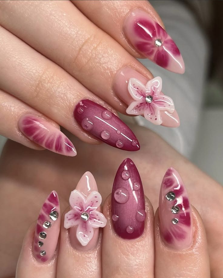 Bridal Nail Extensions 